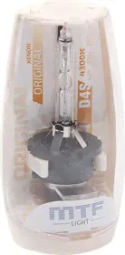 SBD4S4, Лампа ксеноновая D4S 4300K бокс (1шт.) MTF-0