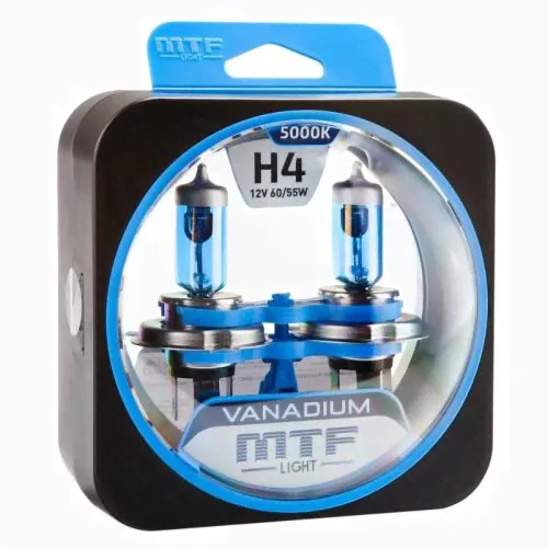 Галогенные лампы H4 MTF Vanadium-0