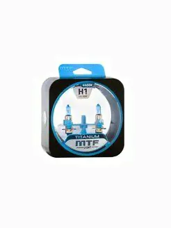 Галогеновые лампы MTF H1 Titanium 4300К MTF-0