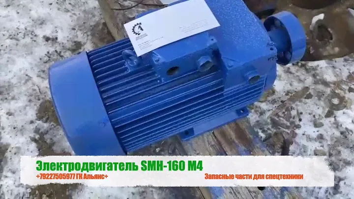 Электродвигатель SMH-160 М4 гусеничного крана РДК-250