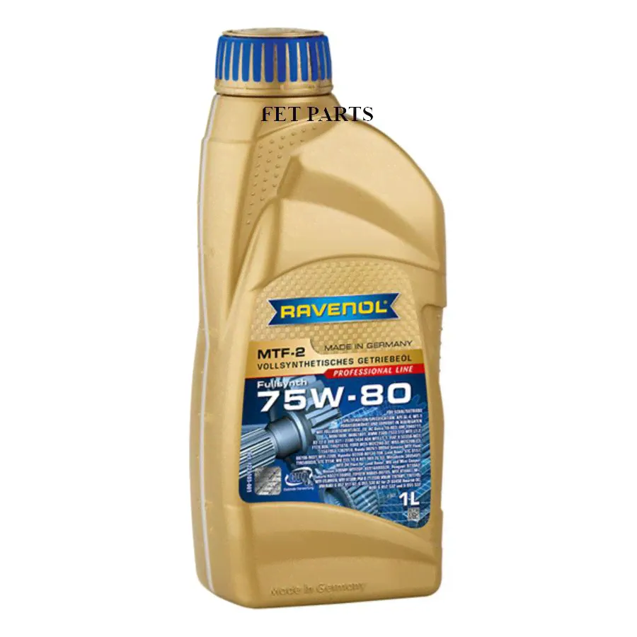1221103001 RAVENOL Трансмиссионное масло RAVENOL MTF-2 75W-80, 1 литр